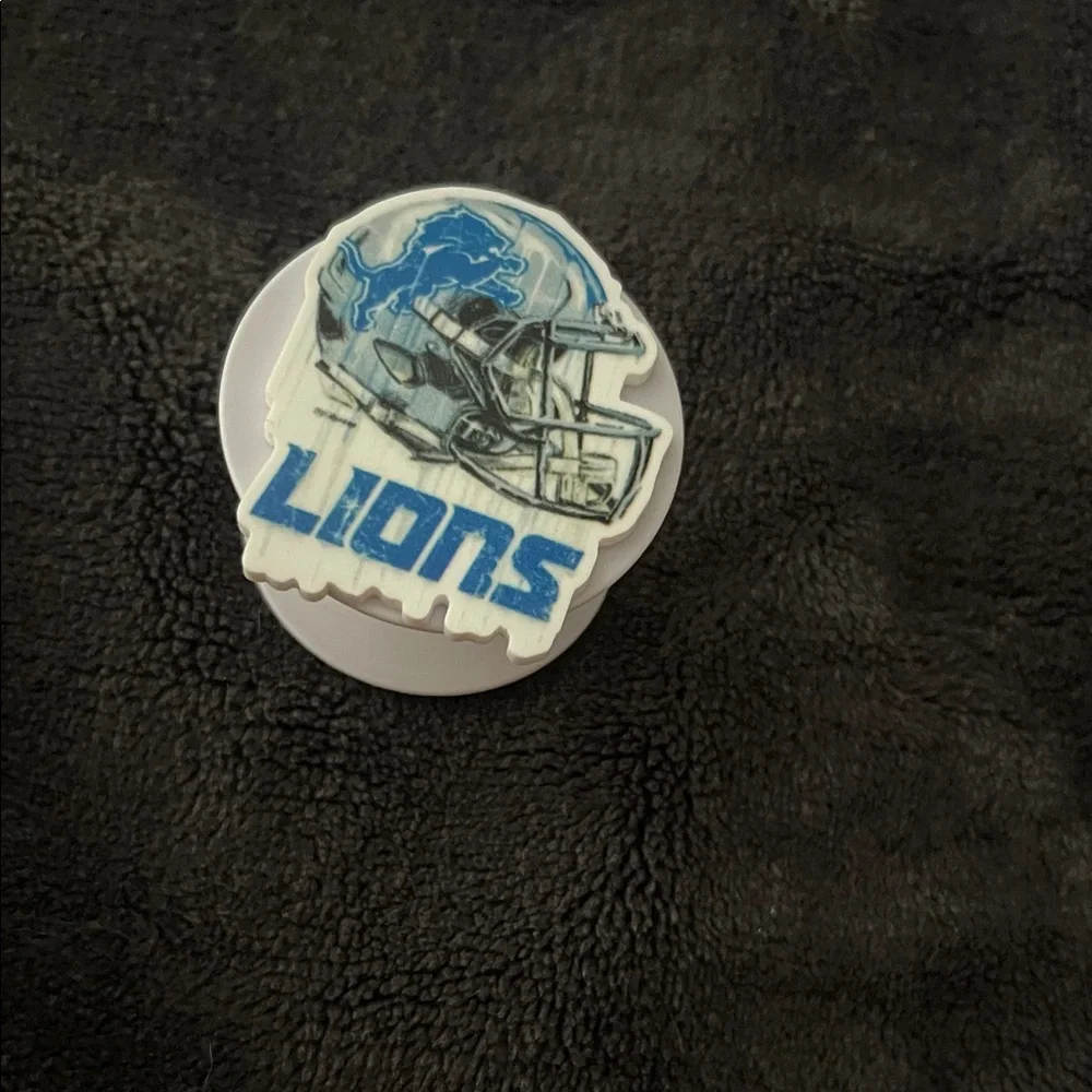 Lions Football Helmet PopSocket
